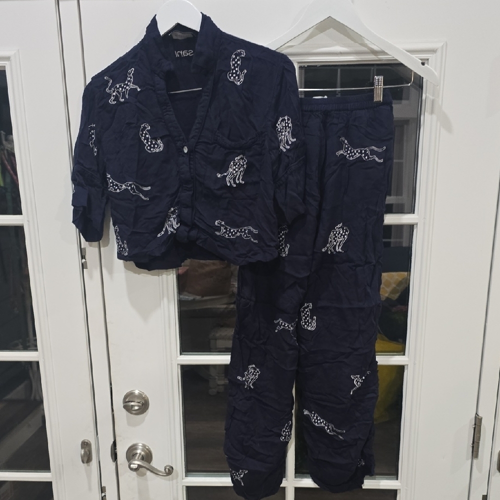 Set SANI NAVY BLUE SIZE XS